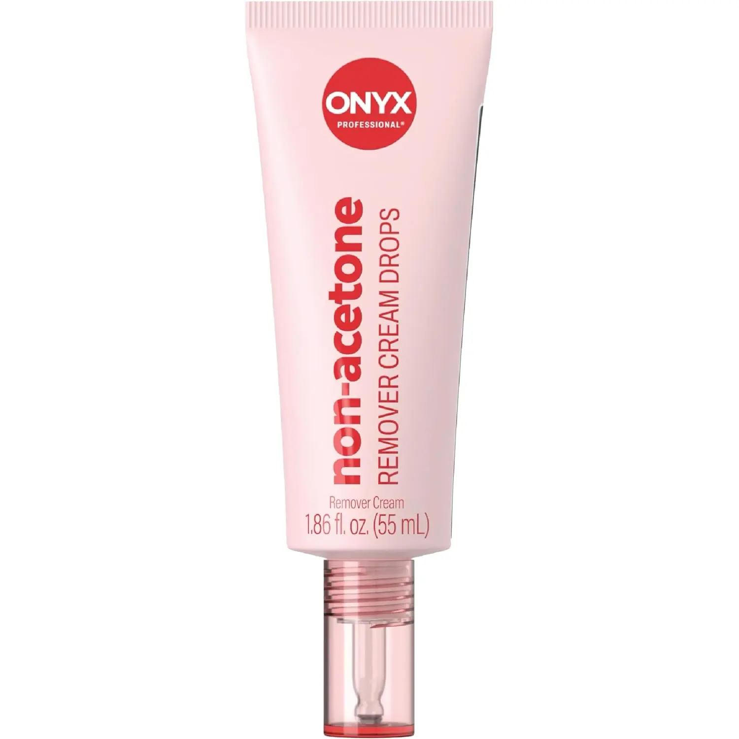 ONYX Professional Non-Acetone Nail Polish Remover Cream Drops, 1.8 fl oz - Acetone-Free Nail Polish Remover, Gentle, Hydrates & Moisturizes Nails & Cuticles, Nourishing, Family Friendly