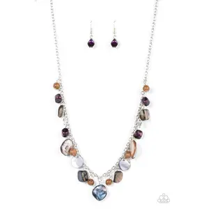 Caribbean Charisma Purple Necklace