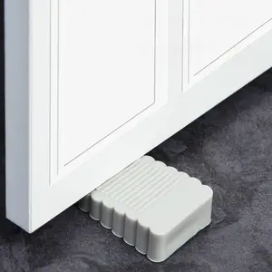 Windproof Door Stopper Door Stopper Punch-free Creative Silicone Door Stopper Household Safety Door Wedge Anti-pinch Door Card Door Hardware