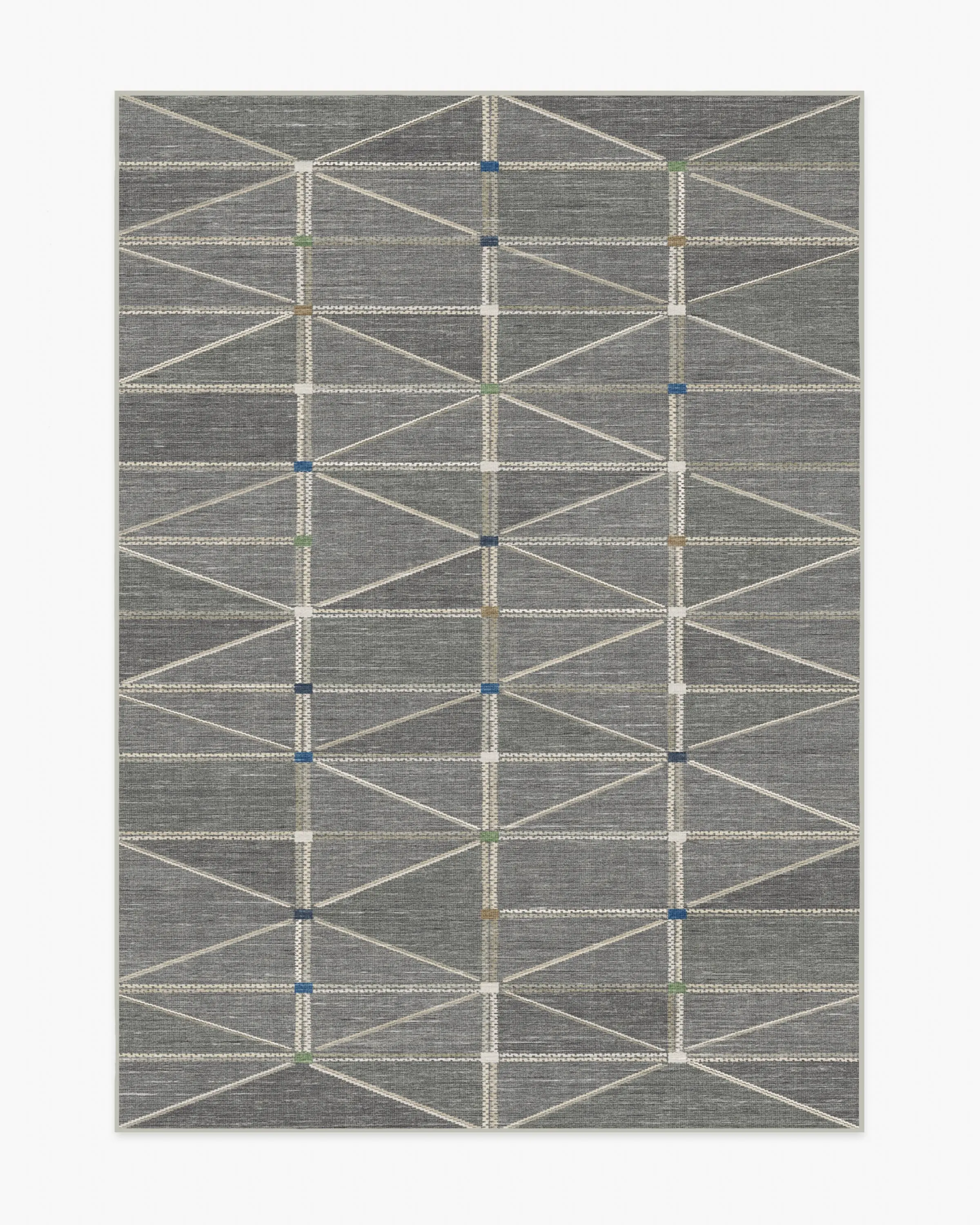 Ulysses Grey Flatwoven Rug