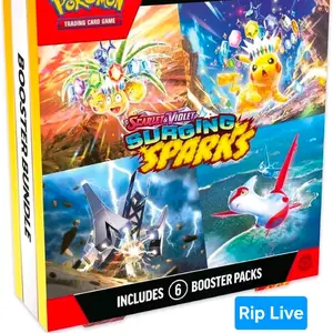 [Rip Live] Surging Sparks Booster Bundle - SV08: Surging Sparks (SSP)
