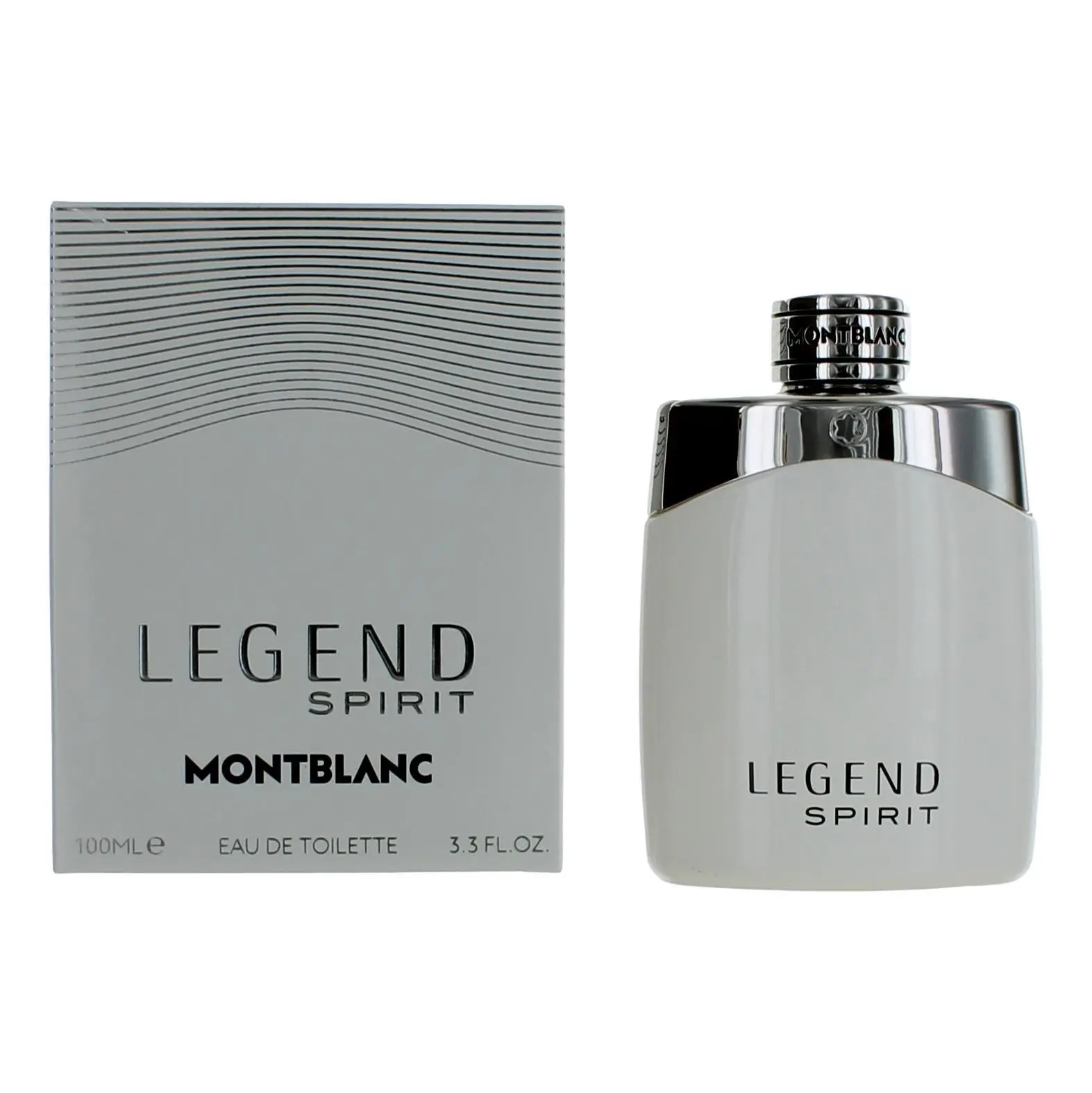 Montblanc Legend Spirit Eau de Toilette for Men - 3.3 oz/100ml Spray, Minimalist Scent, Elegant Scent, Authentic Perfumes, Refined, Male