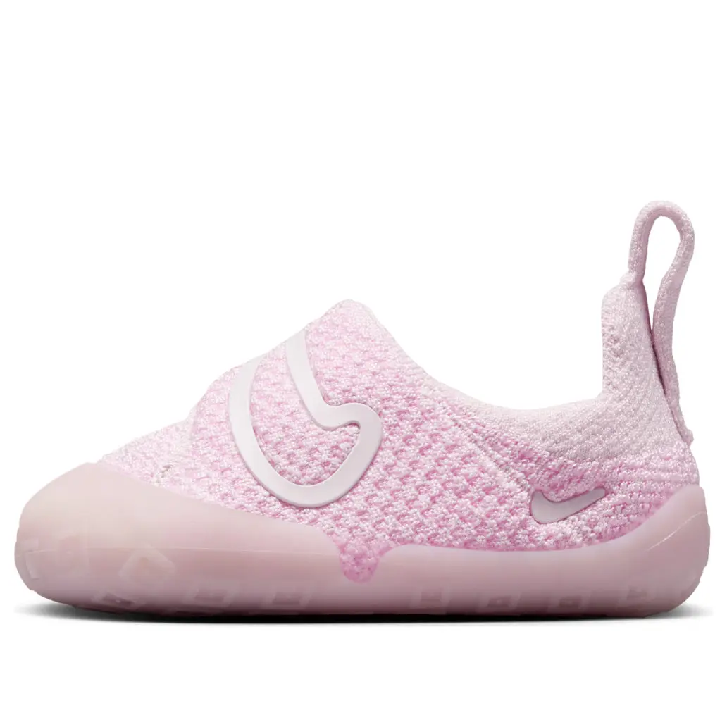 NIKE Swoosh 1 (TD) Toddler Little Boys' Trainers - Pearl Pink, 3-4 Years, Playful, Comfortable for Casual Daily Everyday Wear, Fits Smaller Sizes, Daily Wear