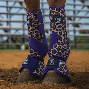Cheetah Purple Bell Boot Cheetah Purple Bell Boot