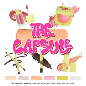 Made by Mitchell the Capsule 5-Piece Face Eye & Lip Kit Sets, Limited Edition Blush Liner & Glow Makeup Bundle, Essential Beauty Kit