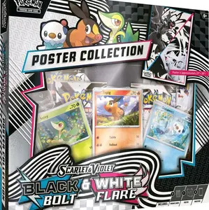 Black Bolt & White Flare Poster Collection