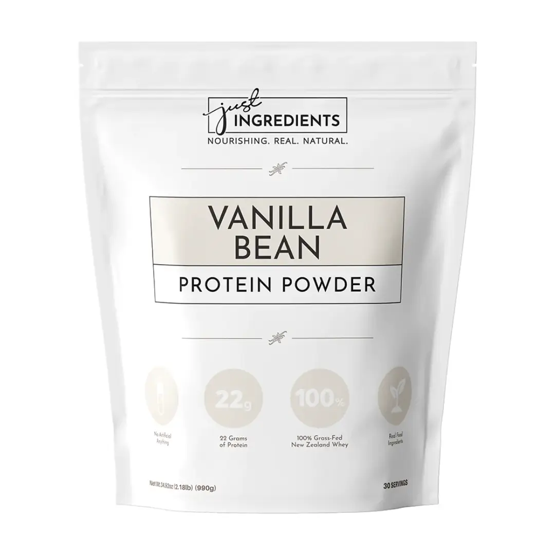 Just Ingredients Vanilla Bean Protein Powder - 30 Servings
