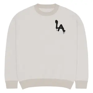 LA Drip Knitted Crewneck Sweater
