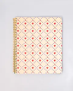 Rough Draft Large Notebook - Cherry Hearts