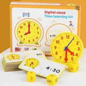 1) Pads in Supernova Neon Collection Colors, Cabinet Pack, 3" x 3", 70 Sheets each Pad, 24 Pads/Pack 2) Clock Learning Set 3) Big Potato Chicken vs Hotdog: The Ultimate Challenge Party Game for Flipping-Fun Families, Board Game for Game Nights