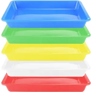 5Pcs/Set Stackable Activity Crafts Organizer,5 Color Serving,Jewelry Tray for DIY Projects,Painting,Beads,Organizing Supply,Christmas Party Gifts,Hand Tools Kits
