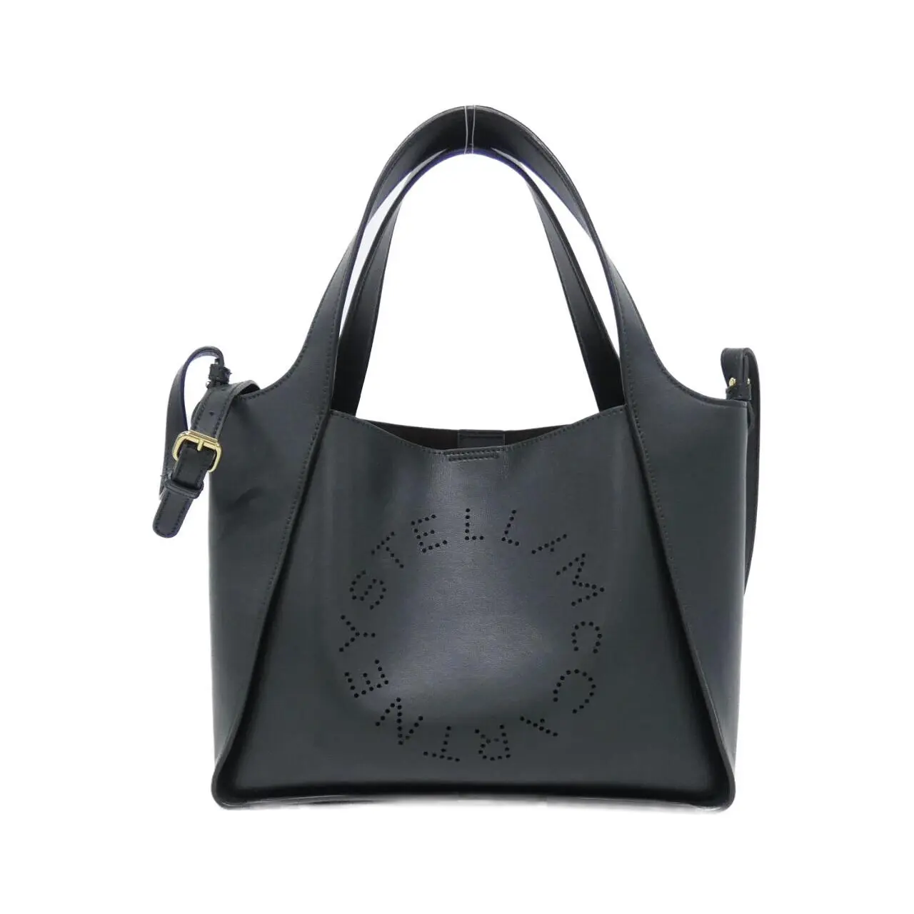 Pre-owned Stella McCartney Vegan Leather Shoulder Bags Logo Cross Body Bag Synthetic Shoulder Bag