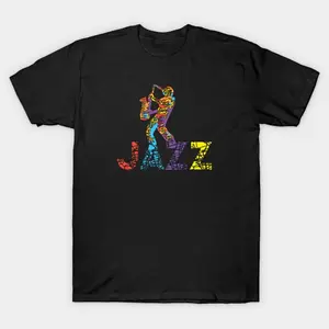 Modern Jazz Theme Design with Sax Player Classic T-Shirt, Jazz Lover Shirt, saxophonist unisex shirt, musician Tees, jazz club, arts, jazz festival, Casual, Fashion, Menswear, Retro, Streetwear, Top, Vintage, Classic, Stylish, Basic, Cotton