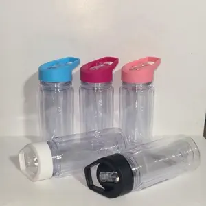 10oz Acrylic snowglobe water bottle (5pack)