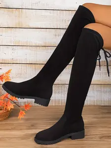 Women's over Knee Boots, Fall Winter Fashion, Lightweight High Heel Ankle Booties, Casual & Party Wear, Comfortable Design