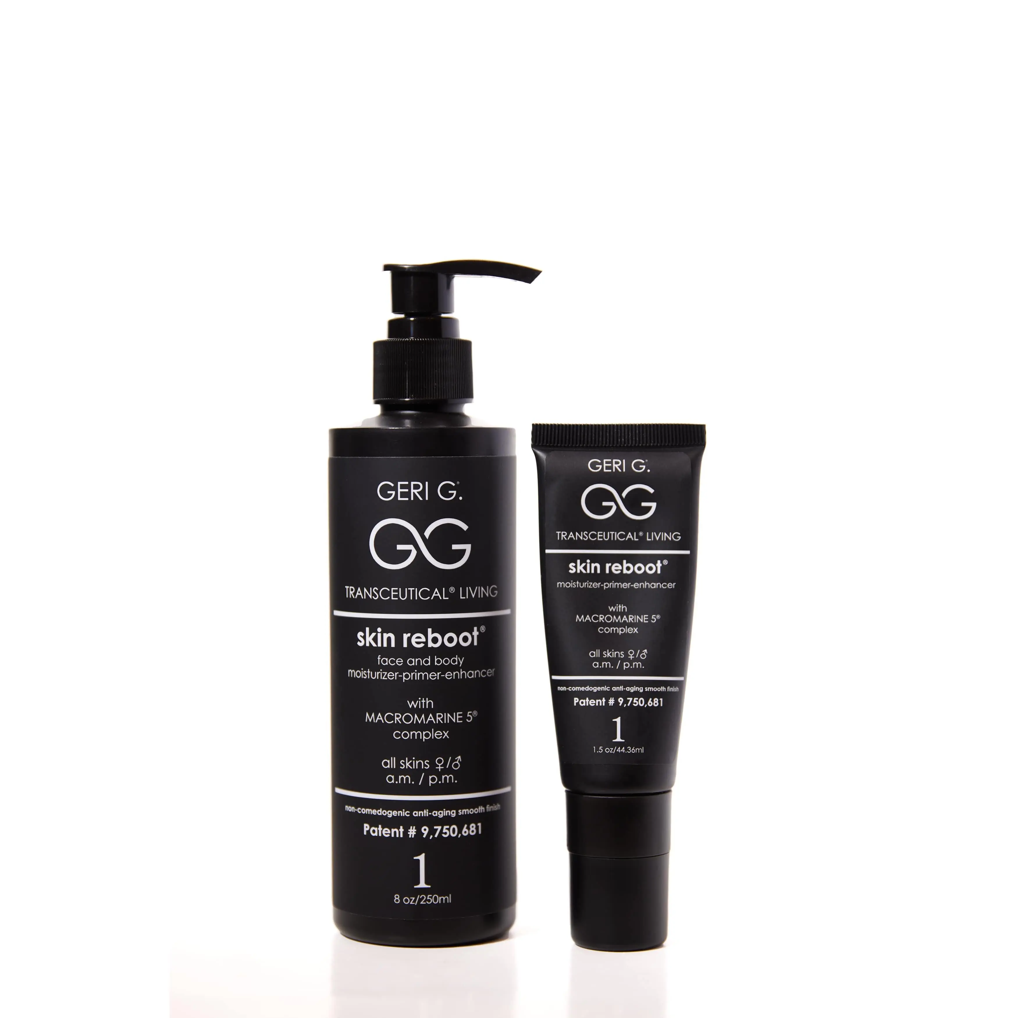 SKIN REBOOT® Patented Face Moisturizer, Primer, and Cosmetic Enhancer for Face and Body