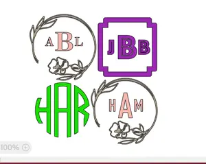 Custom Monograms
