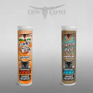 Haulers Habit - 4 Pack- Flavored Toothpicks Dental Cleaning Kit Dental Accessories