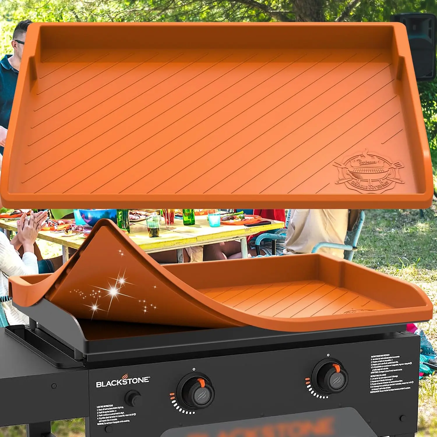 Griddle Cover for 28",Duty Food Grill Protective Cover for Accessories Even Omnivore Griddle,Protect from Dirt (DO NOT FITS 28" XL)
