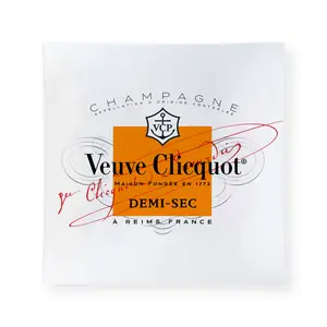 Glass Tray | Veuve Clicquot Label