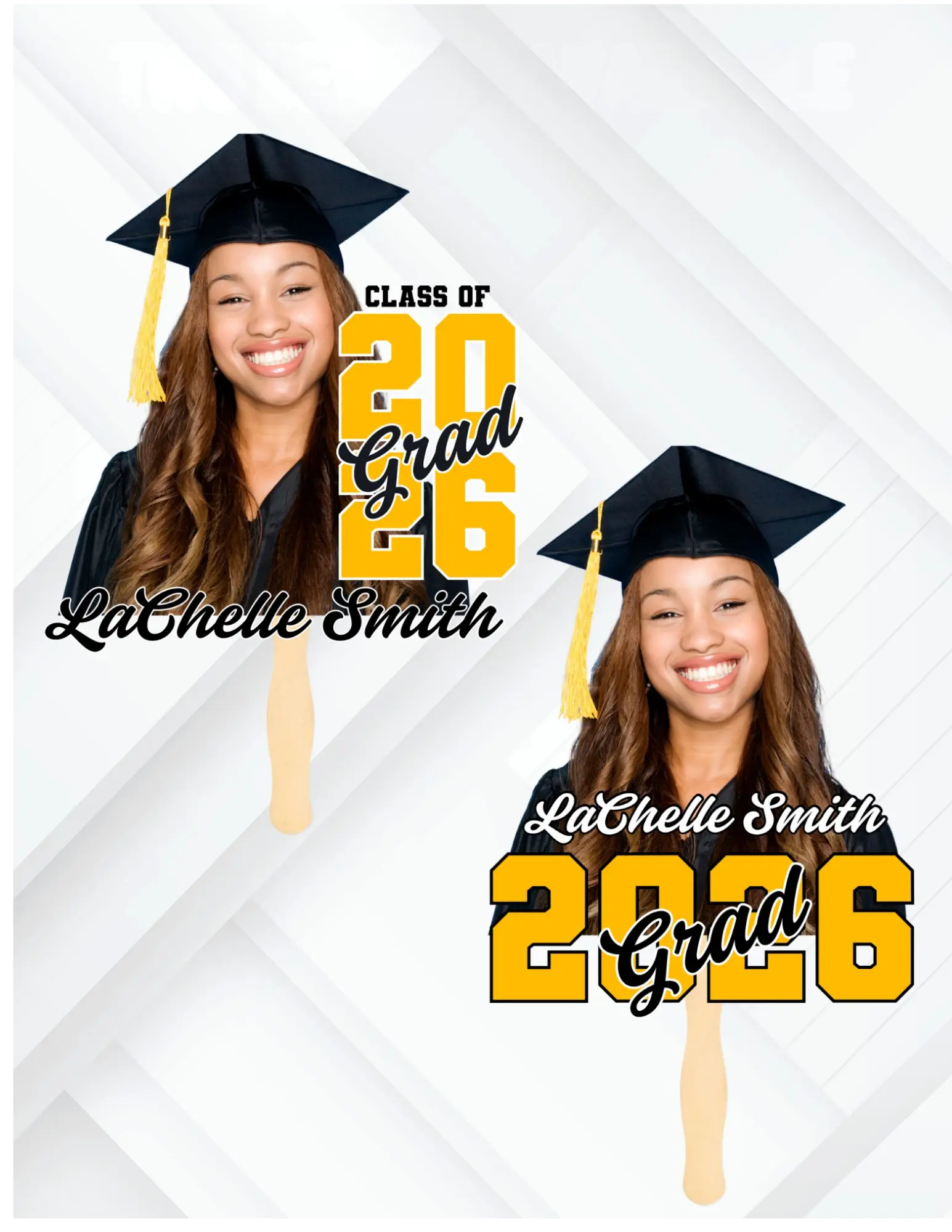 Custom Graduation Fans 2026 Custom Graduation Fans 2026