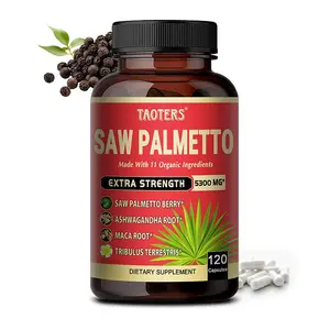 Taoters Health Supplement, Supports Hair Health, Supports Prostate Health 120 Capsules