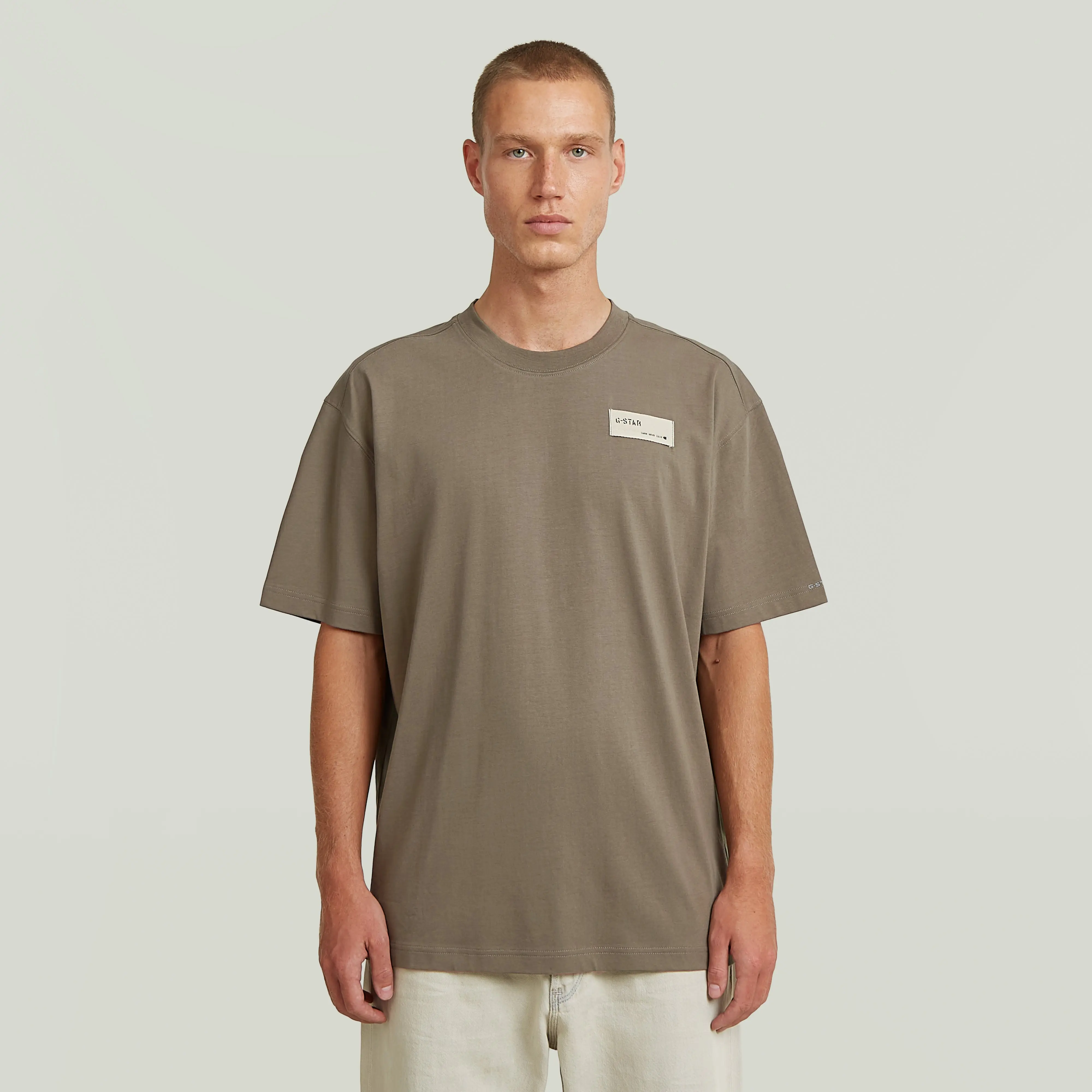 G-Star “HB badge relaxed r t" (light brown)