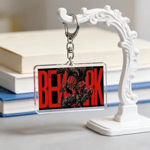 7 Different Styles B3rserk Acrylic Keychain- Guts Griffith Casca Anime Figure Bag Charm Gifts