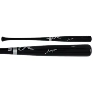 Junior Caminero Tampa Bay Rays Autographed Black Rawlings Pro Bat - Fanatics Authentic Certified