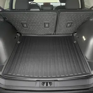 Premium Cargo Liner For Ford Bronco Sport,2021-2025-100% Protection-Custom Fit Car Trunk Mat-All-Season Black Cargo Mat-3D Shaped Laser Measured Trunk Liners For Ford Bronco Sport