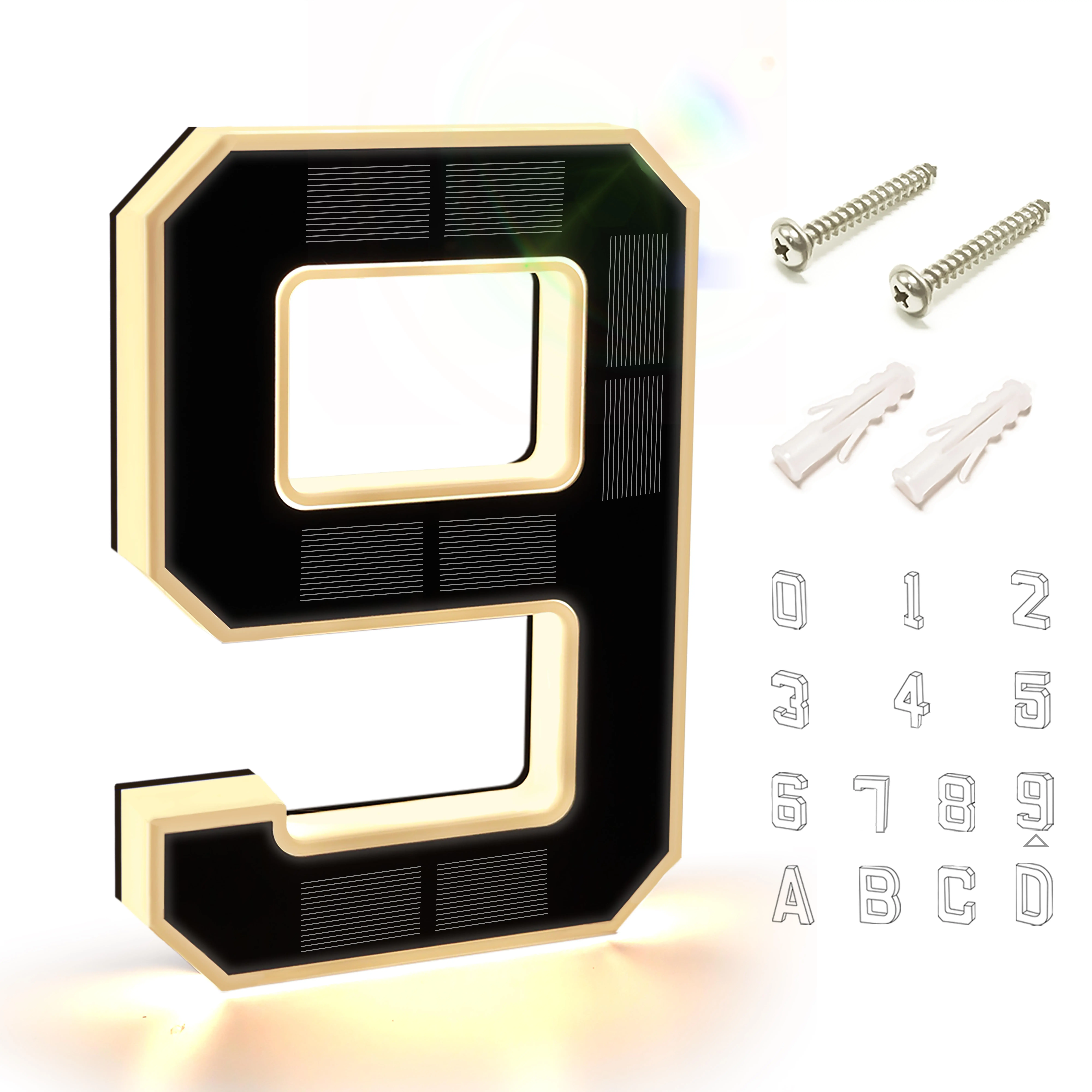 #9, 9in, Please note the size befo