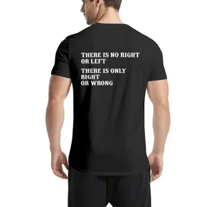 There Is Only Right Or Wrong T-shirt, Bold Statement Graphic Tee, Patriotic Humor Shirt, Unisex Casual Cotton Tee, Viral Political Tee