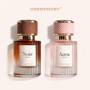 ONEMEMORY Aura & Noir Perfume Duo 30ml+30ml | Women’s EDP Gift Set | Long Lasting Floral & Coffee Vanilla | Daily Wear, Dates & Going Out