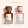 ONEMEMORY Women’s Perfume 2 Pcs Set (30ml+30ml) - Aura & Noir EDP Fragrance Long Lasting, Jasmine, Lily of the Valley, Floral & Coffee Vanilla Scents, Ideal Gift for Adults for Daily Wear & Dates