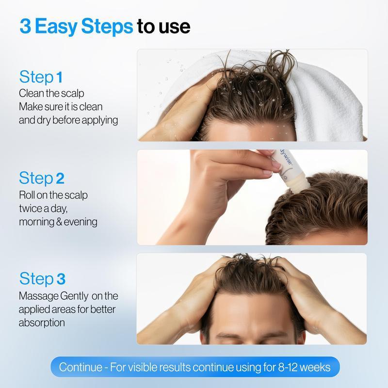 Advanced Hair Density Roll-On Serum 25 ml | 5% Saw Palmetto, 3% Rosemary,1% Caffeine Herbasome & 3% Fenugreek | Scalp Serum for Reduced Hair Fall | Men & Women Advanced Hair Density Roll-On Serum 25 ml | 5% Saw Palmetto, 3% Rosemary,1% Caffeine Herbasome & 3% Fenugreek | Scalp Serum for Reduced Hair Fall | Men & Women