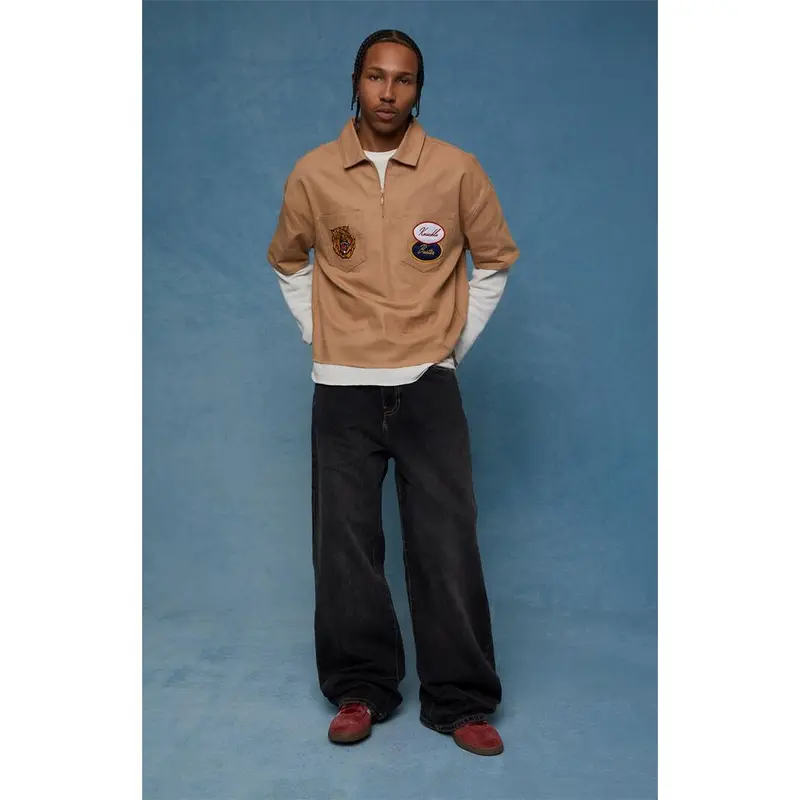 Pacsun Men's Blake Extreme Baggy Jeans Black