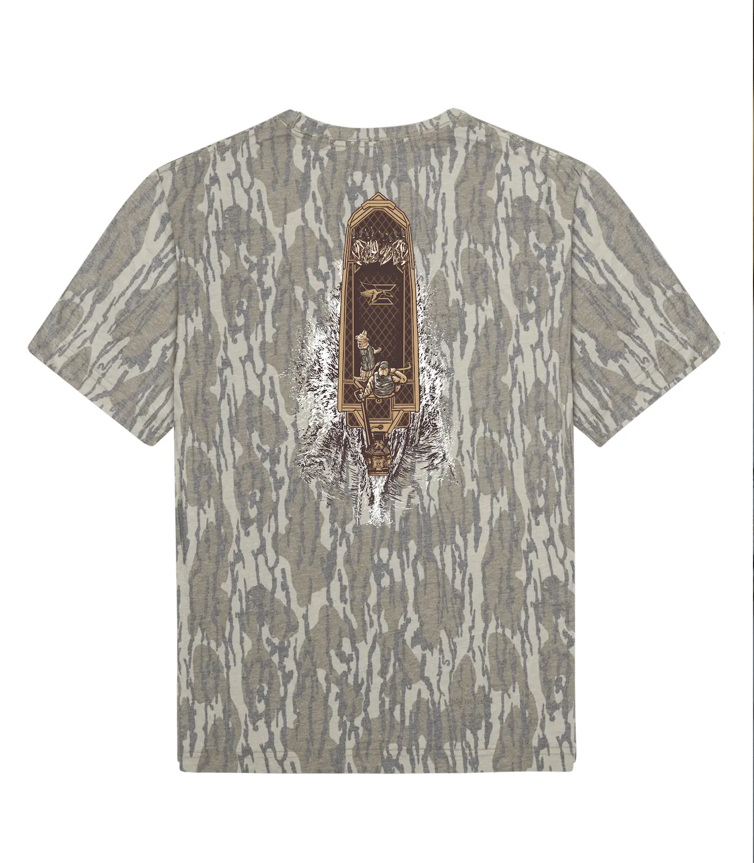 ECW 2.0 Duck Boat Bottomland Camo T-Shirt