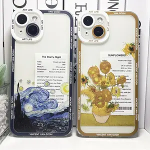Van Gogh Aesthetic Art Phone Case For iPhone 17 16 15 14 13 12 11 Pro Max Plus Air The Best Halloween Gifts Fans Phone Case Cover