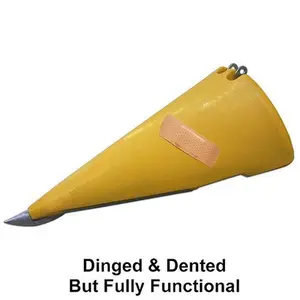 Poly Fender Snout Right Hand CLAAS Yellow Dinged and Dented Capello 01117201-CE