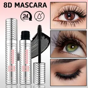 1pcs Curling Steel Tube Mascara, Waterproof Sweat-Resistant Formula, Easy Application, Long-Lasting Lashes, Volumizing & Thickening Effect
