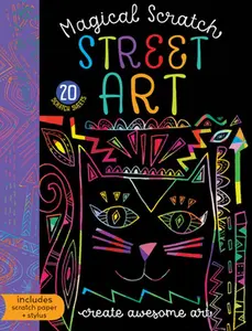 USED-Magical Scratch Street Art: Includes Scratch Paper + Stylus by Golding, Elizabeth (Misc.)