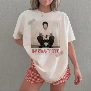 Romantic Tour Concert Shirt, Vintage Style Music Merch, Retro Unisex Music Gift, Music Lover Tour  Unisex T-shirt, Sweatshirt, Hoodie