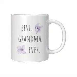 [Made in US] 11oz Best Grandma Ever Mug Gift Ideas for Grandma Gift for Grandma Gift for Grandmother Gift for Mom Best Grandma Mug Best Grandma Gift Christmas