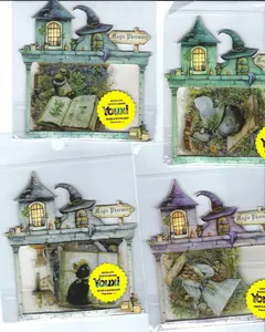 🌙✨ The Witch’s Magic Pharmacy – 4 Packet Sticker Series ✨🌙