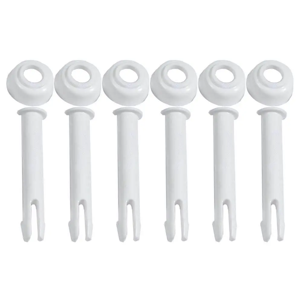Intex Replacement Joint Pin & Seal for 13' - 24' Round Metal Frame Pools, 6 Pack