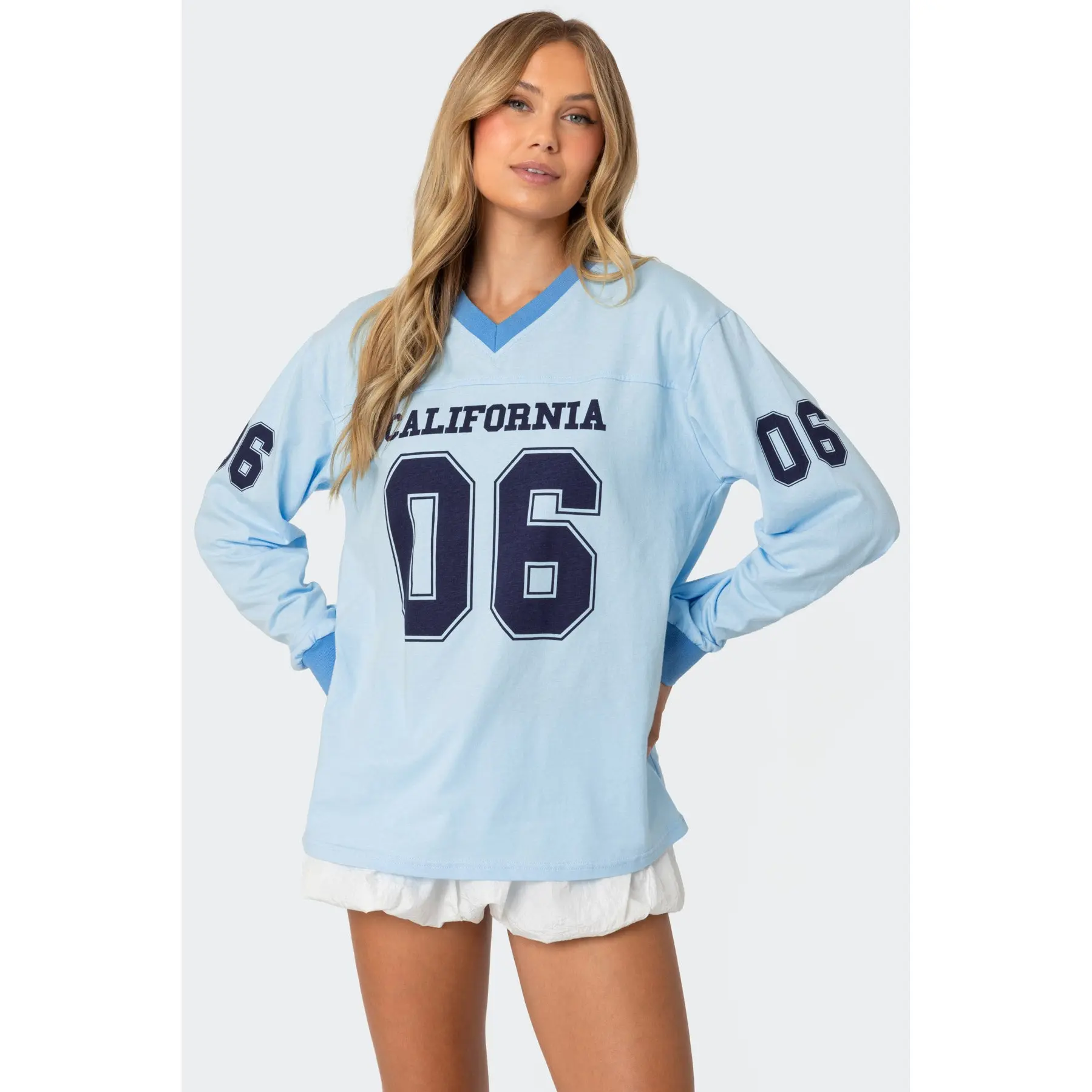 06 Oversized Long Sleeve T Shirt
