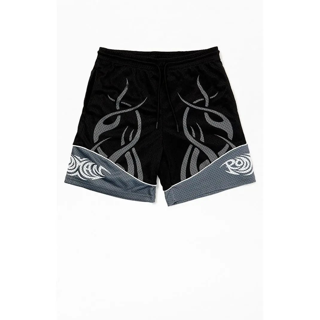 RODMAN BRAND Men's Tribal Mesh Shorts