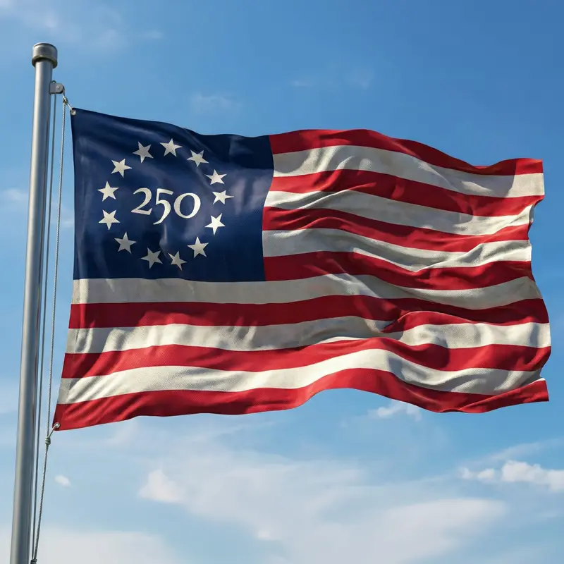 250th Anniversary American Heritage Flag