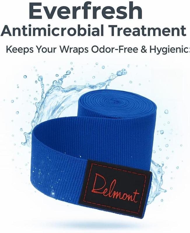 Delmont Hand Wrap Bandage for Boxing, MMA and Martial Arts, Unisex