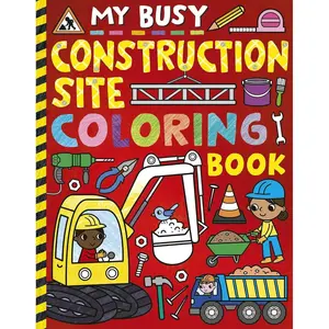 My Busy Construction Coloring Book (My Busy Coloring) Paperback – Coloring Book, July 19, 2022